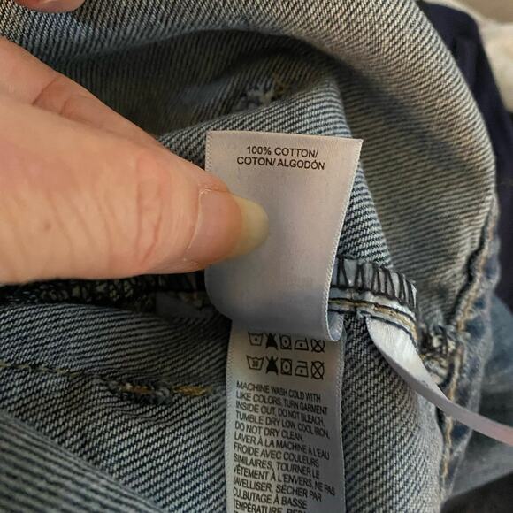 Lucky Brand Size 10 30 High Rise Wide Leg Crop Jeans Cropped - Picture 8 of 9